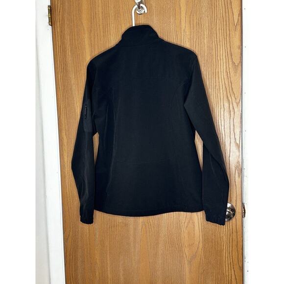 Black Diamond‎ Jacket Youth M Black Softshell Fleece Lined Zip Up Light Black - Picture 5 of 5